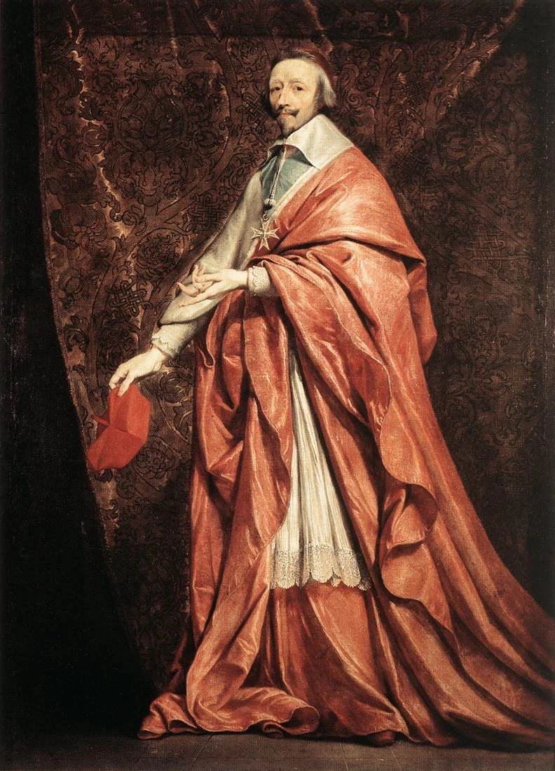 Ritratto del cardinale Richelieu - Musée du Louvre, Paris